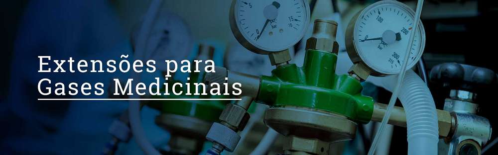 Extensões para gases medicinais